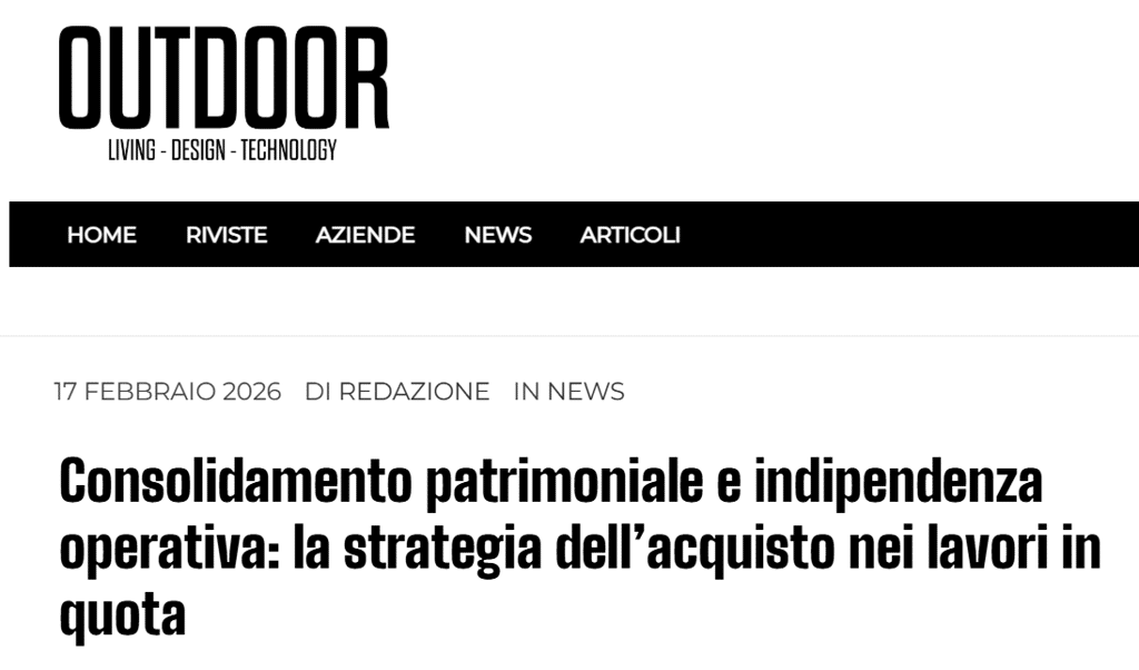 Consolidamento patrimoniale e indipendenza operativa: la strategia dell’acquisto nei lavori in quota.